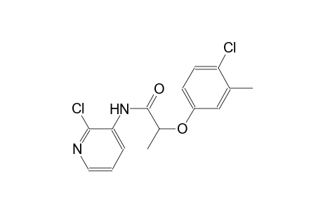 2-(4-chloro-3-methylphenoxy)-N-(2-chloro-3-pyridinyl)propanamide