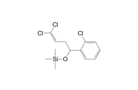 Silane, [[4,4-dichloro-1-(2-chlorophenyl)-3-butenyl]oxy]trimethyl-