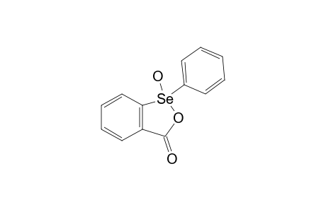 1,1-Dihydro-1-hydroxy-1-phenyl-3H-2,1-benzoxaselenol-3-one