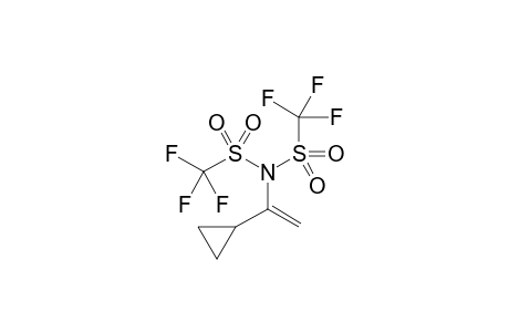 N-(1-cyclopropylvinyl)-1,1,1-trifluoro-N-((trifluoromethyl)sulfonyl)methanesulfonamide