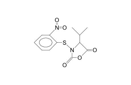 3-(2-Nitrophenylsulfenyl)-4-isopropyl-D,L-oxazolidine-2,5-dione