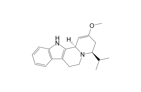 (4S,12bR)-3,4,6,7,12,12b-Hexahydro-2-methoxy-4-isopropylindolo[2,3-a]quinolizine