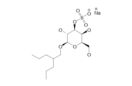 2-(PROPYL)-PENTYL-3-O-SULFO-BETA-D-GALACTOPYRANOSIDE-SODIUM-SALT