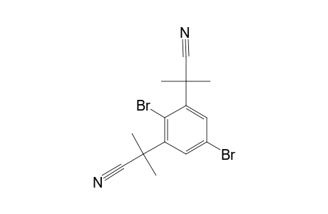 2,5-DIBROMO-1,3-BIS-(1-CYANO-1-METHYLETHYL)-BENZENE