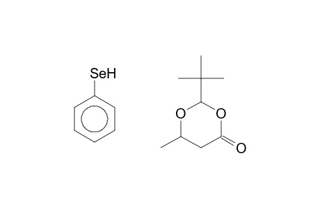 2-tert-BUTYL-6-METHYL-5-PHENYLSELANYL[1,3]DIOXAN-4-ONE