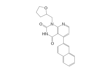 pyrido[2,3-d]pyrimidine-2,4(1H,3H)-dione, 5-(2-naphthalenyl)-1-[(tetrahydro-2-furanyl)methyl]-