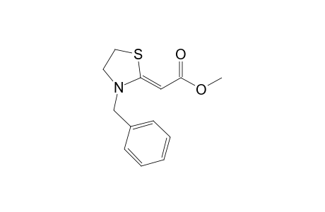 Methyl (Z)-(3-benzylthiazolidin-2-ylidene)acetate