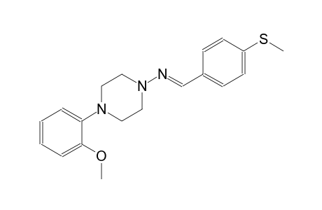 1-piperazinamine, 4-(2-methoxyphenyl)-N-[(E)-[4-(methylthio)phenyl]methylidene]-