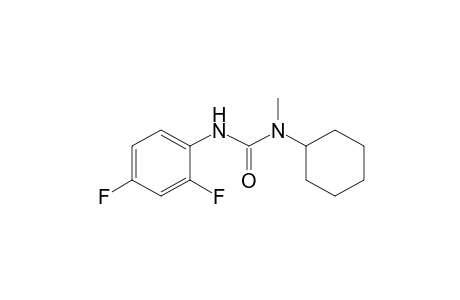 1-cyclohexyl-3-(2,4-difluorophenyl)-1-methylurea