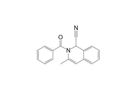 2-BENZOYL-3-METHYL-1,2-DIHYDROISOQUINOLINE-1-CARBONITRILE