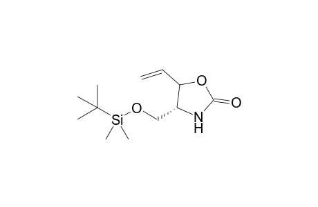 (4R,5RS)-4-(tert-Butyldimethylsilyloxymethyl)-5-vinyloxazolidin-2-one