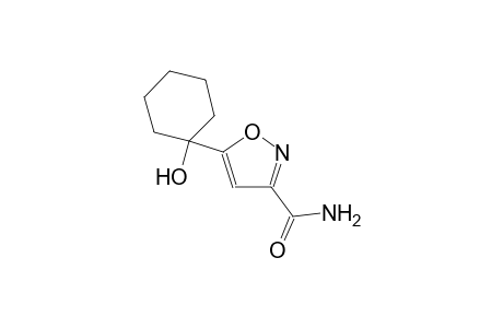 3-isoxazolecarboxamide, 5-(1-hydroxycyclohexyl)-