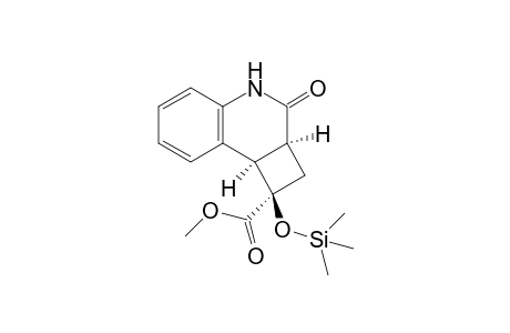 (+-)-Methyl (1R,2aS,8bR)-3-Oxo-1-(trimethylsilyloxy)-1,2,2a,3,4,8b-hexahydrocyclobuta[c]quinoline-1-carboxylate