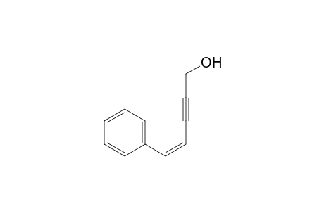 (Z)-5-phenyl-1-pent-4-en-2-ynol