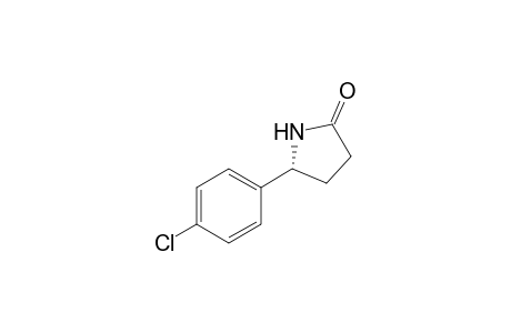 (R)-5-(4-Chlorophenyl)pyrrolidin-2-one