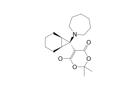2,2-DIMETHYL-5-(ENDO-7-HEXAHYDROAZEPINIO-BICYCLO-[4.1.0]-HEPT-7-YL)-4-OXO-4H-1,3-DIOXIN-6-OLATE