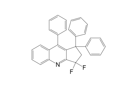 3,3-Difluoro-1,1,9-triphenyl-2,3-dihydro-1H-cyclopenta[b]quinoline