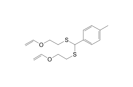 p-Xylene, .alpha.,.alpha.-bis(2-(vinyloxy)ethylthio)-