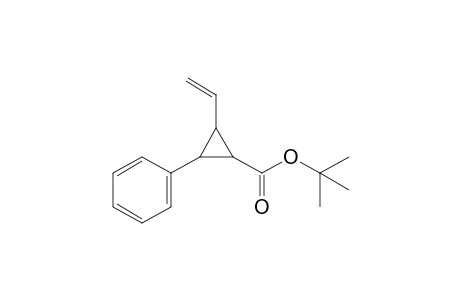 tert-Butyl 2-Phenyl-3-ethenylcyclopropane-1-carboxylate