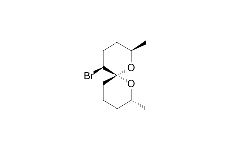 5-BROMO-2,8-DIMETHYL-1,7-DIOXASPIRO-[5.5]-UNDECANE;AXIAL-ISOMER