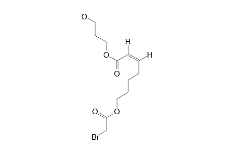 (Z)-7-(BROMOACETOXY)-HEPT-2-ENOATE-3-HYDROXYPROPYL