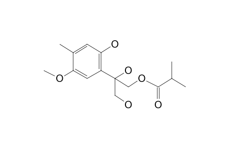 8,9-DIHYDROXY-10-ISOBUTYRYLOXY-6-METHOXYTHYMOL