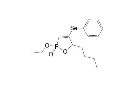 5-(n-Butyl)-2-ethoxy-4-(phenylselanyl)-2,5-dihydro-1,2-oxaphosphole 2-Oxide
