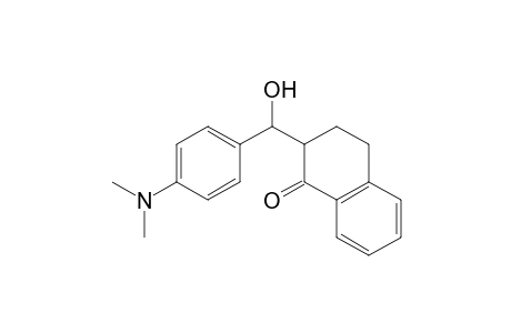 2-(1'-(p-dimethylaminophenyl)-1'-hydroxymethyl)-1-tetralone