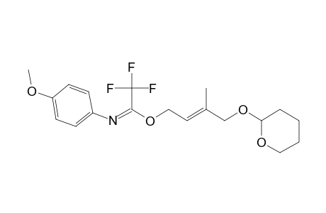 (Z)-3-METHYL-4-[(TETRAHYDRO-2'-H-PYRAN-2'-YL)-OXY]-2-BUTEN-1-YL-N-(PARA-METHOXYPHENYL)-TRIFLUOROACETIMIDATE