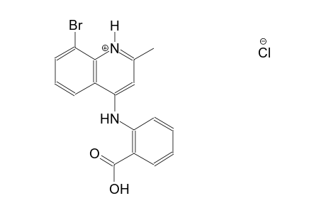 8-bromo-4-(2-carboxyanilino)-2-methylquinolinium chloride