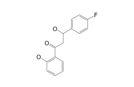 3-(4-FLUOROPHENYL)-3-HYDROXY-1-(2-HYDROXYPHENYL)-PROPAN-1-ONE