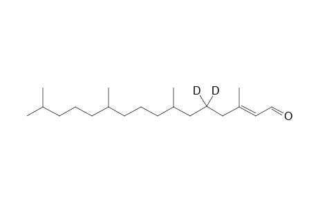 5,5-(2)H2]-(2E)-3,7,11,15-tetramethylhexadec-2-enal