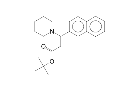 tert-Butyl 3-(2-naphthyl)-3-(1-piperidinyl)propanoate