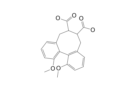 1,12-DIMETHOXY-5,6,7,8-TETRAHYDRODIBENZO-[A,C]-CYCLOOCTANDIENE-6,7-DICARBOXYLICACID