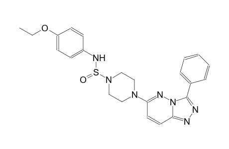 1-piperazinesulfinamide, N-(4-ethoxyphenyl)-4-(3-phenyl[1,2,4]triazolo[4,3-b]pyridazin-6-yl)-