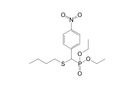 Diethyl 1-(p-nitrophenyl)-1-butylthiomethylphosphonate