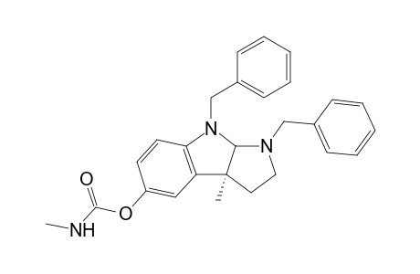 (-)-(3aS)-1,8-Dibenzyl-3a-methyl-1,2,3,3a,8,8a-hexahydropyrrolo[2,3-b]indol-5-yl N-methylcarbamate