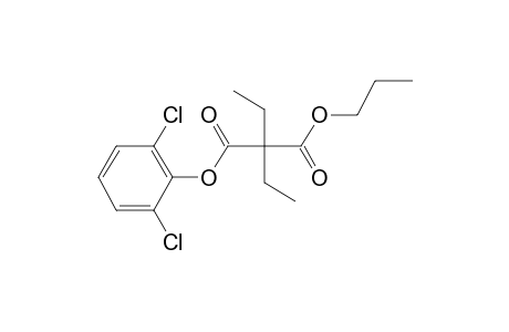 Diethylmalonic acid, 2,6-dichlorophenyl propyl ester