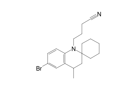 6-Bromo-N-(.gamma.-cyanopropyl)-3,4-dihydro-4-methylspiro[quinoline-2,1'-cyclohexane]