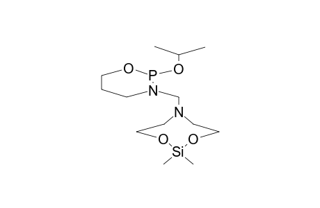 2-ISOPROPOXY-3-(DIMETHYLSILADIOXACYCLOOCTANOAMINO)METHYL-1,3,2-OXAAZAPHOSPHORINANE