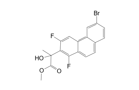 Methyl 2-(6-bromo-1,3-difluorophenanthren-2-yl)-2-hydroxypropionate