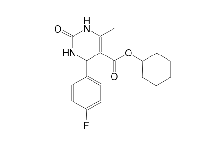 5-pyrimidinecarboxylic acid, 4-(4-fluorophenyl)-1,2,3,4-tetrahydro-6-methyl-2-oxo-, cyclohexyl ester