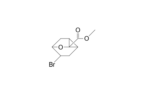 Methyl 4.xi.-bromo-6-oxa-cis-cisoid-5,7-cis-tricyclo(3.2.1.0/2.7/)octane-7-carboxylate