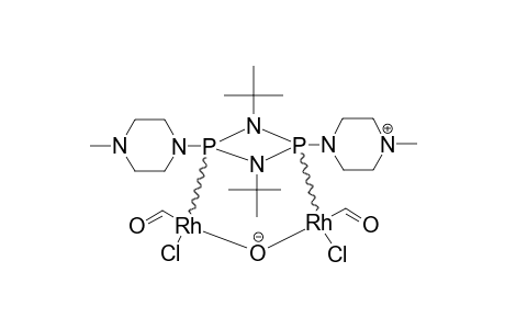 CIS-[[[CLRH-(CO)]2-(MU-OH)-(MENC4H8N)-(MU-N-T.-BUP)2-(NC4H8NHME)]]