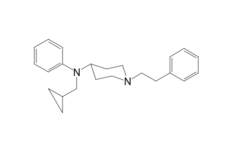 N-(Cyclopropylmethyl)-1-(2-phenylethyl)-N-phenylpiperidin-4-amine