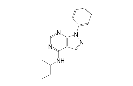 1H-pyrazolo[3,4-d]pyrimidin-4-amine, N-(1-methylpropyl)-1-phenyl-