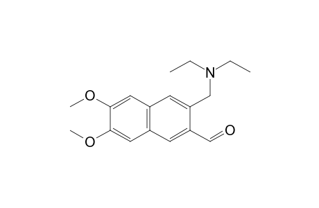 2,3-Dimethoxy-6-(N,N-diethyl-aminomethyl)-7-naphthaldehyde