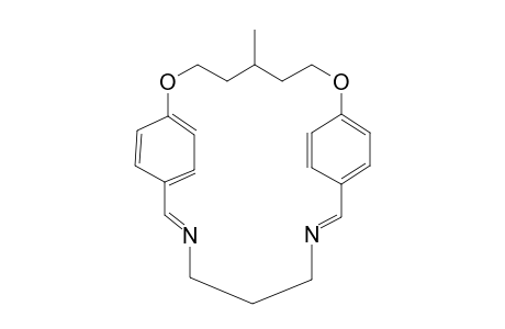 5-Methyl-2,8-dioxa-14,18-diaza-tricyclo[18.2.2.2(9,12)]hexacosa-1(23),9(26),10,12(25),13,18,20(24),21-octaene