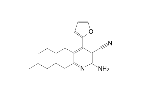 2-amino-5-butyl-4-(2-furyl)-6-pentylnicotinonitrile