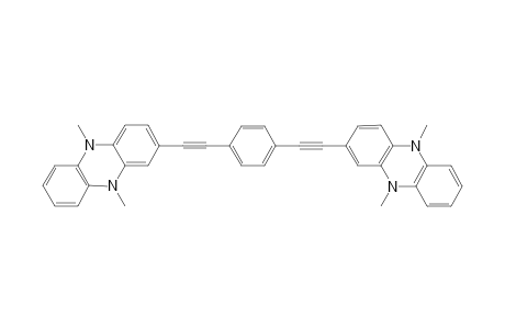 1,4-Bis[2-(5,10-dihydro-5,10-dimethylphenanzinyl)ethynyl]benzene